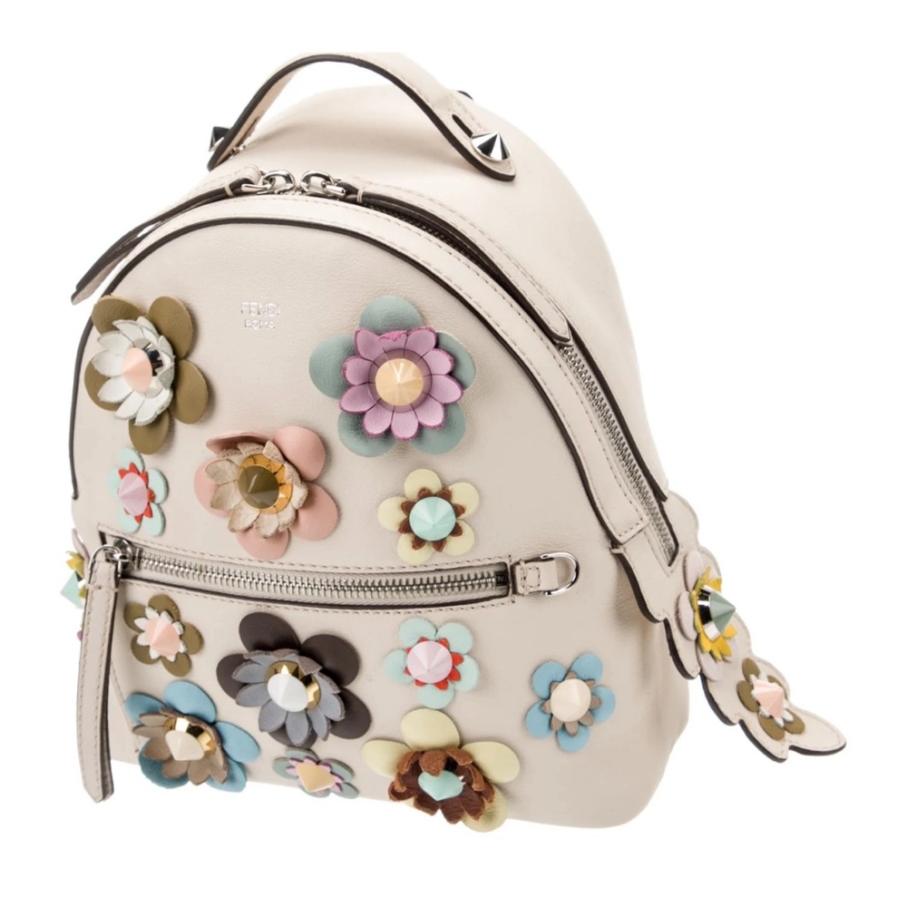 Fendi Flowerland By The Way Mini Backpack
